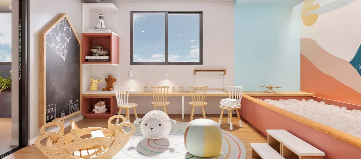 Espaço Kids 01 — brincar e criar para os pequenos