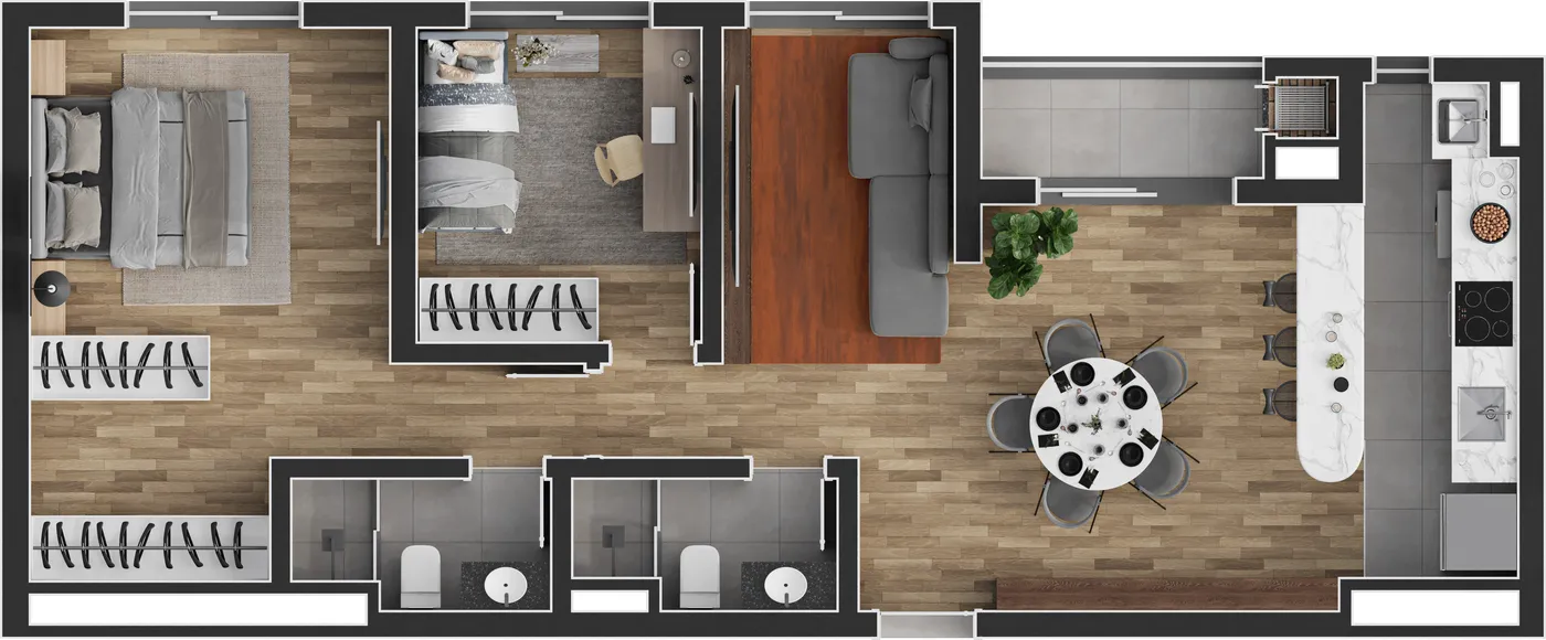 Planta Tipo Verde Extra — Jockey City Habitat
